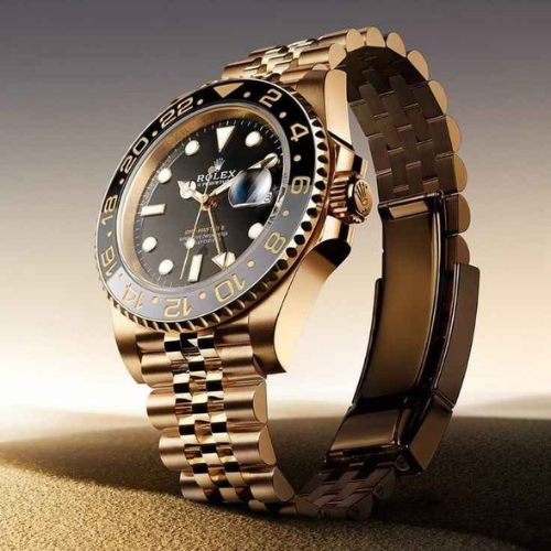 Luxury Watch GMT-Master 2 Yellow Gold Mens Watch(Refurbished)