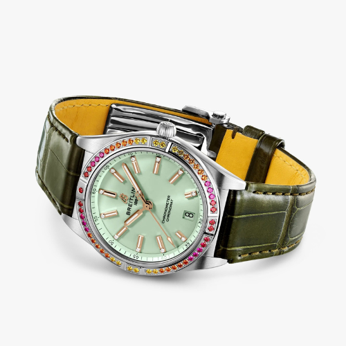 Designer Chronomat women 36 South Sea green(Refurbished)