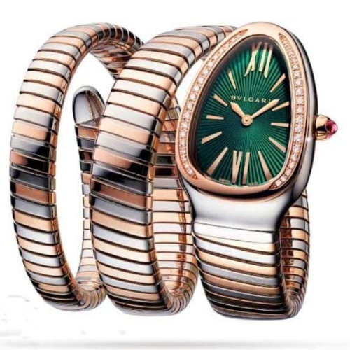 Royal Serpenti Tubogas Watch Women in Rose gold(Refurbished)