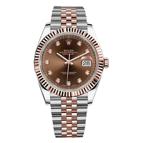 Luxury Watch Datejust Two tone Chocolate Dial(Refurbished)
