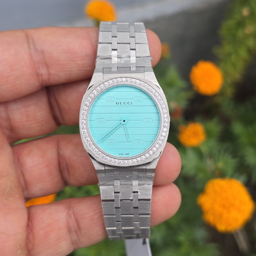 Luxury 25H YA Blue Diamond Bezel(Refurbished)