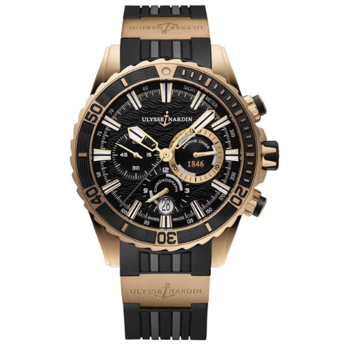 Branded Marine Diver Chronograph Black(Refurbished)