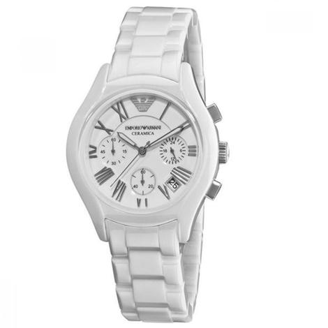 Luxury Watch Stainless Steel Chronograph White 1527(Refurbished)