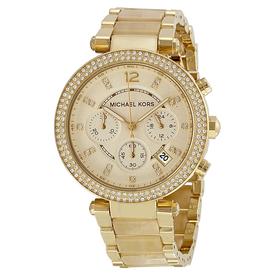 Designer Watch Ladies Parker Chronograph Watch Mk5632(Refurbished)